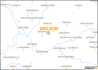 map of San Lucas