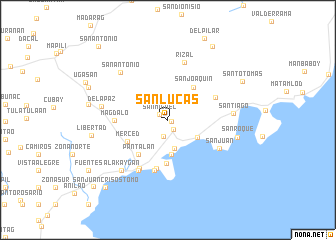 map of San Lucas