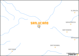 map of San Luciano