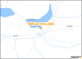 map of San Lucy Village