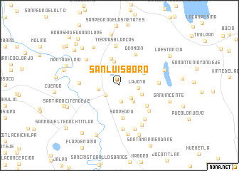 map of San Luis Boro