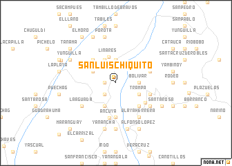 map of San Luis Chiquito