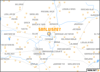 map of San Luis Rey