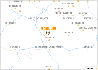 map of San Luis