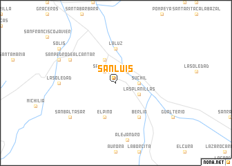 map of San Luis