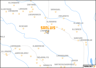 map of San Luis