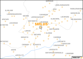 map of San Luis