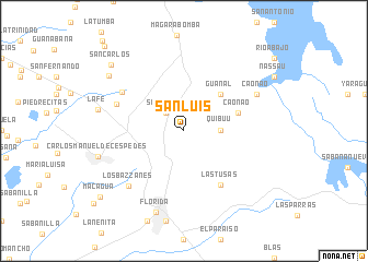 map of San Luis