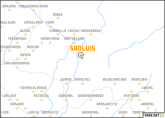 map of San Luis