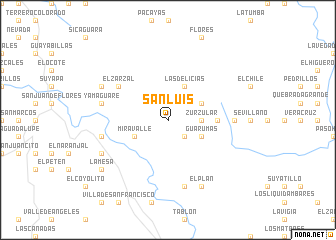 map of San Luis