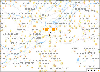 map of San Luis