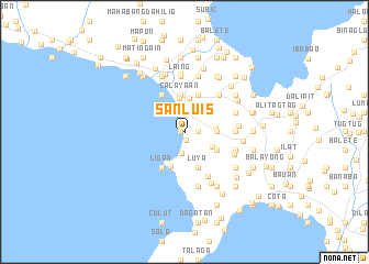 map of San Luis