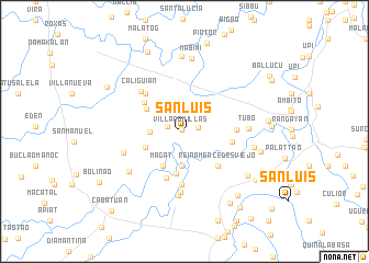 map of San Luis