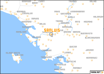 map of San Luis