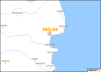 map of San Luis