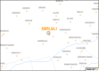map of Sanluli