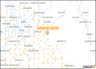 map of San Macario