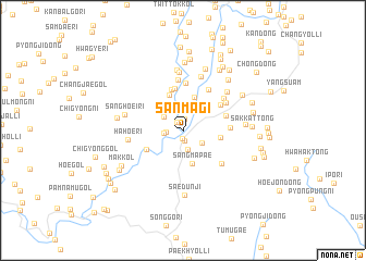 map of Sanmagi