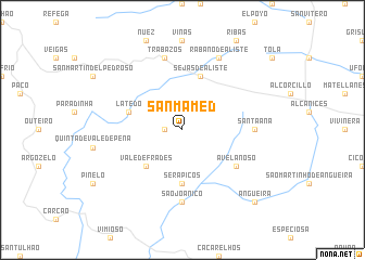 map of San Mamed