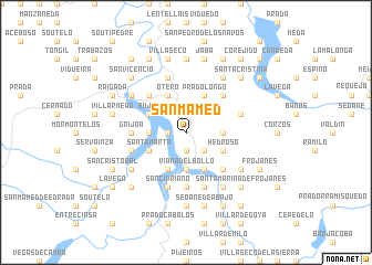 map of San Mamed