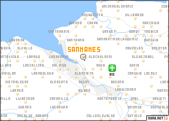 map of San Mamés