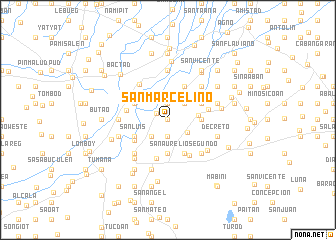 map of San Marcelino