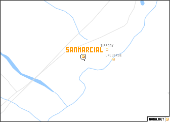 map of San Marcial