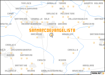 map of San Marco Evangelista