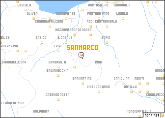 map of San Marco