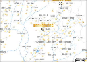 map of San Mariano