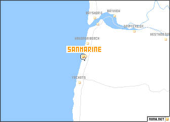 map of San Marine