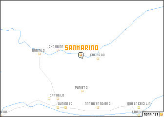 map of San Marino