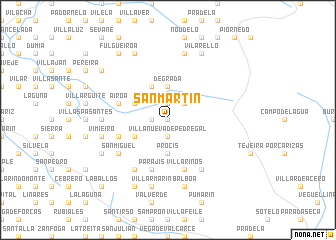 map of San Martín