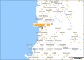 map of San Martin