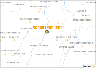 map of San Mateo Nuevo