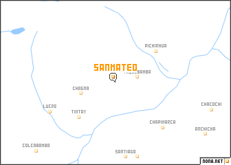 map of San Mateo