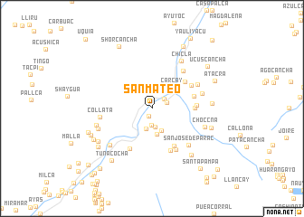 map of San Mateo