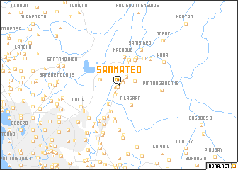 map of San Mateo