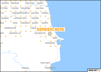 map of San-mien-ch\