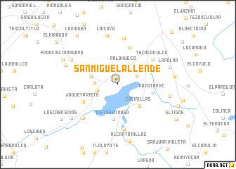 map of San Miguel Allende