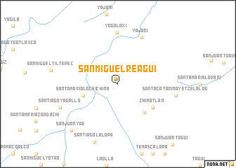 map of San Miguel Reagui