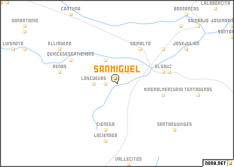 map of San Miguel