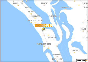 map of San Miguel