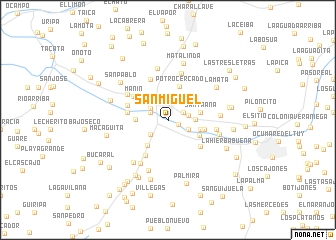 map of San Miguel