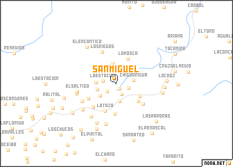 map of San Miguel