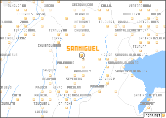 map of San Miguel