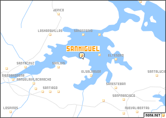 map of San Miguel