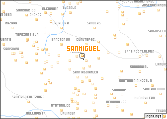 map of San Miguel