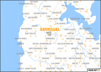 map of San Miguel