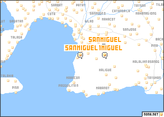 map of San Miguel